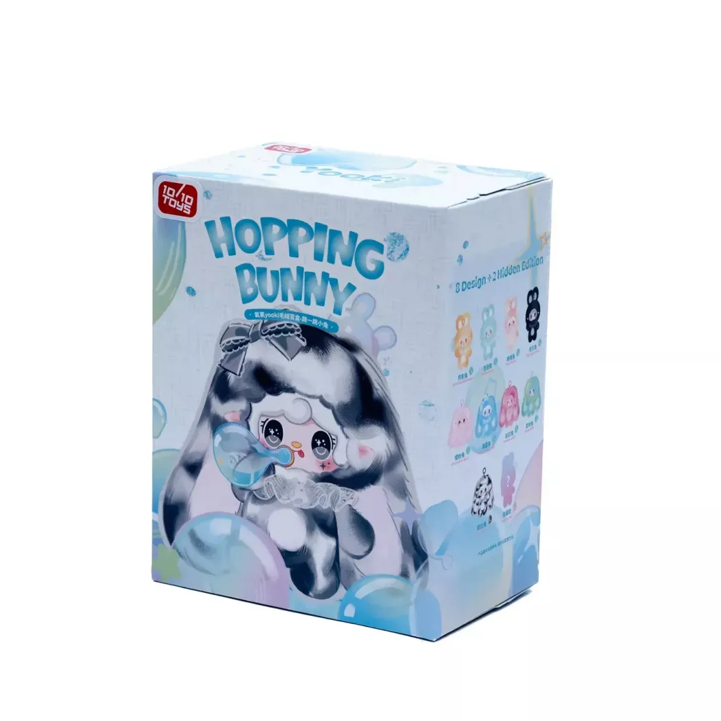Мягкая игрушка-сюрприз с кольцом 10/10 Toys Yooki Волшебные кролики 1 шт. (2025-9-15)