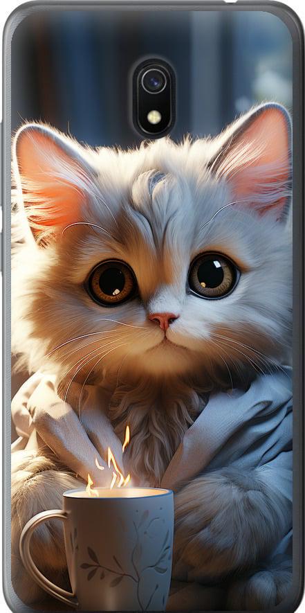 Чехол на Xiaomi Redmi 8A White cat (5646u-1794-42517)
