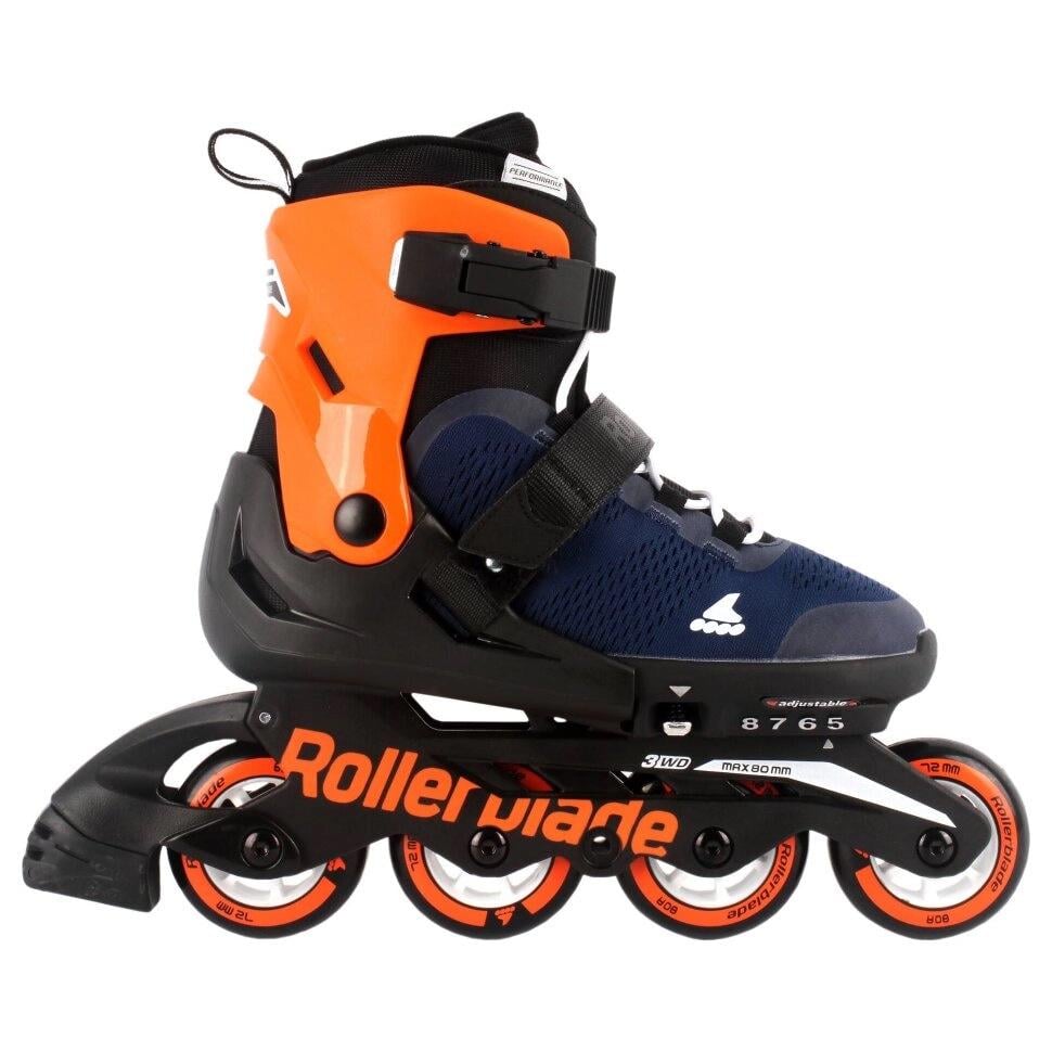 Ролики дитячі Rollerblade Microblade 2021 Midnight Blue (Аopt.roliki6)