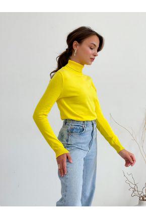 Джемпер ART KNIT M Жовтий (27043) - фото 4 Джемпер ART KNIT M Жовтий (27043) - фото 4