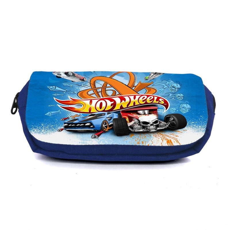 Пенал шкільний Hot Wheels HW-0015 Синій (1480995292)