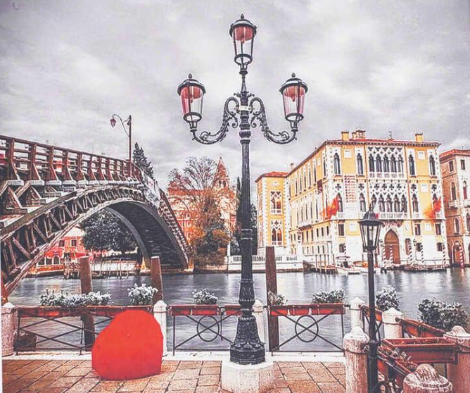 Картина за номерами TK Group 32200 30 Зимова прогулянка містом 40х30 см (121778)