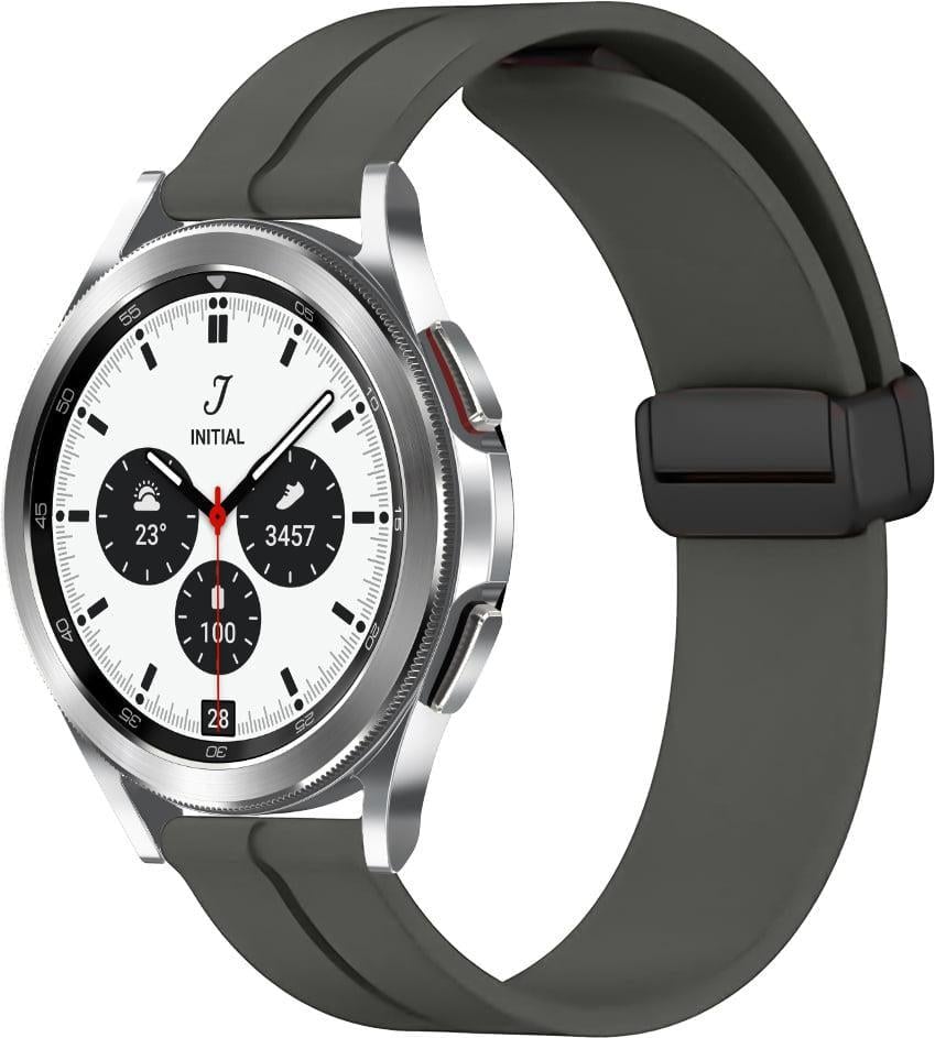 Ремешок для смарт-часов Rysta для Samsung Galaxy Watch4 Classic 42 мм Dark Grey (41673-25)