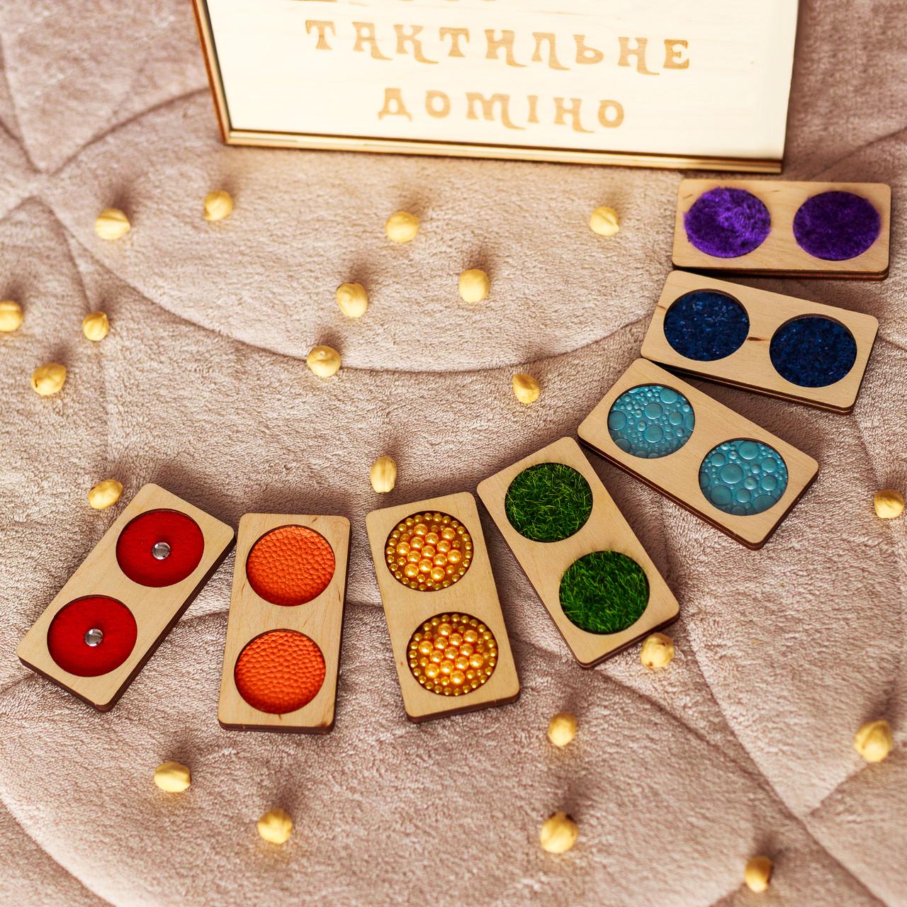 Настільна гра Zoia for Kids Доміно тактильне (М-008) - фото 2