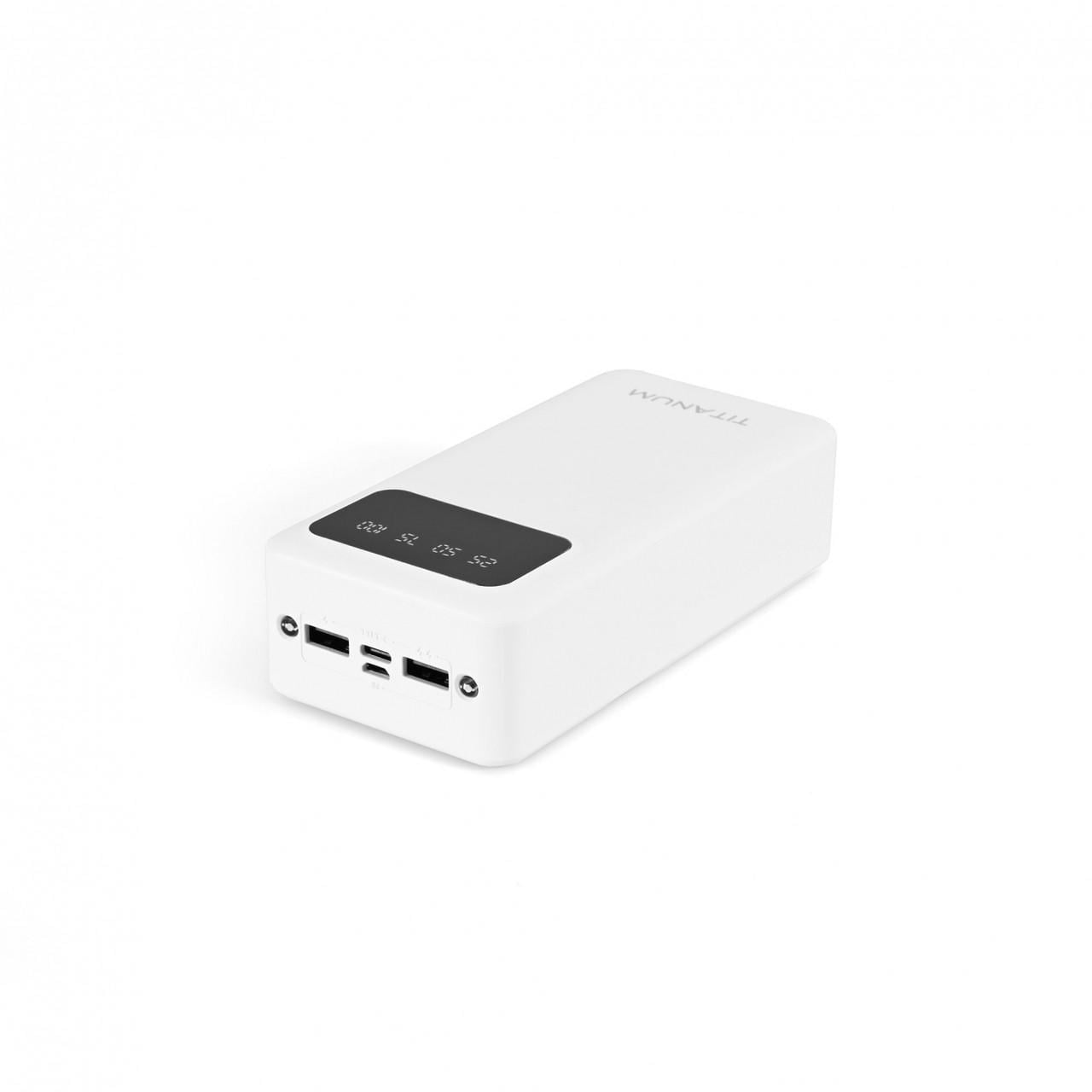 Павербанк TITANUM TPB-OL03 білий 30000mAh