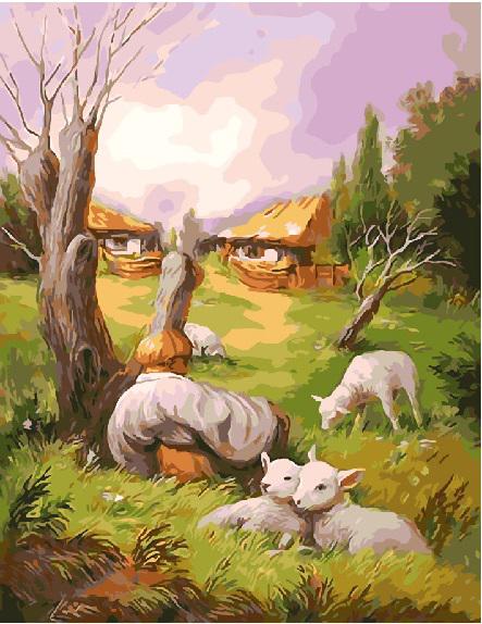 Картина по номерам Brushme Иллюзия 40x50 см без коробки (BK-GX23153)