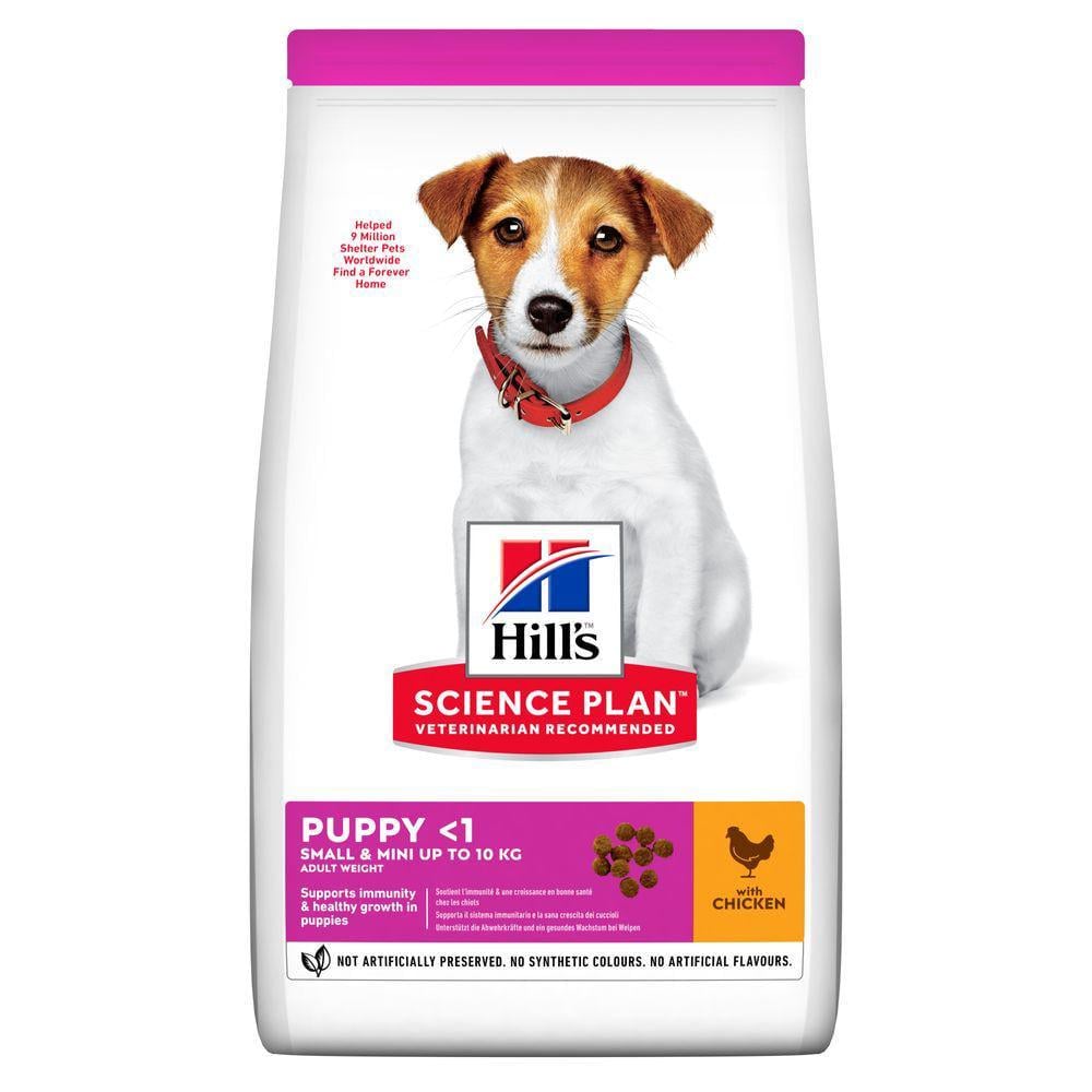 Корм для собак Hill’s Science Plan Puppy Smal&Mini для цуценят малих і мініатюрних порід з куркою 6 кг Корм для собак Hill’s Science Plan Puppy Smal&Mini для цуценят малих і мініатюрних порід з куркою 6 кг