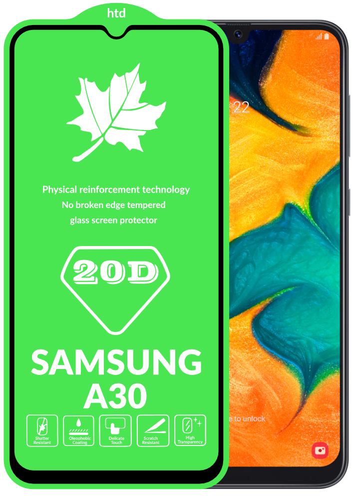 Защитное стекло 20D Glass для Samsung Galaxy A30 A305 большой радиус (15757) Защитное стекло 20D Glass для Samsung Galaxy A30 A305 большой радиус (15757)