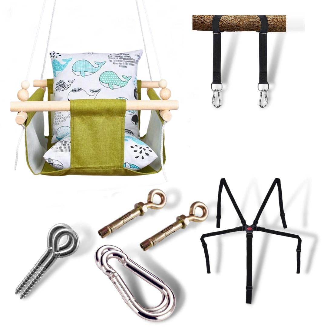 Детская качеля Infancy Киты Зеленый (9908801) Детская качеля Infancy Киты Зеленый (9908801)