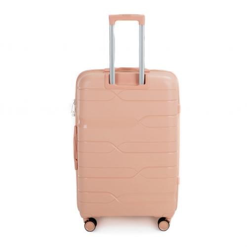 Валіза пластикова Wings PP08 середня Рожевий - фото 3 Валіза пластикова Wings PP08 середня Рожевий - фото 3