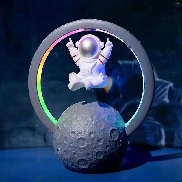 Ночник-колонка Космонавт Y-598 Bluetooth/USB SD FM 7 режимов освещения RGB (Y-598)