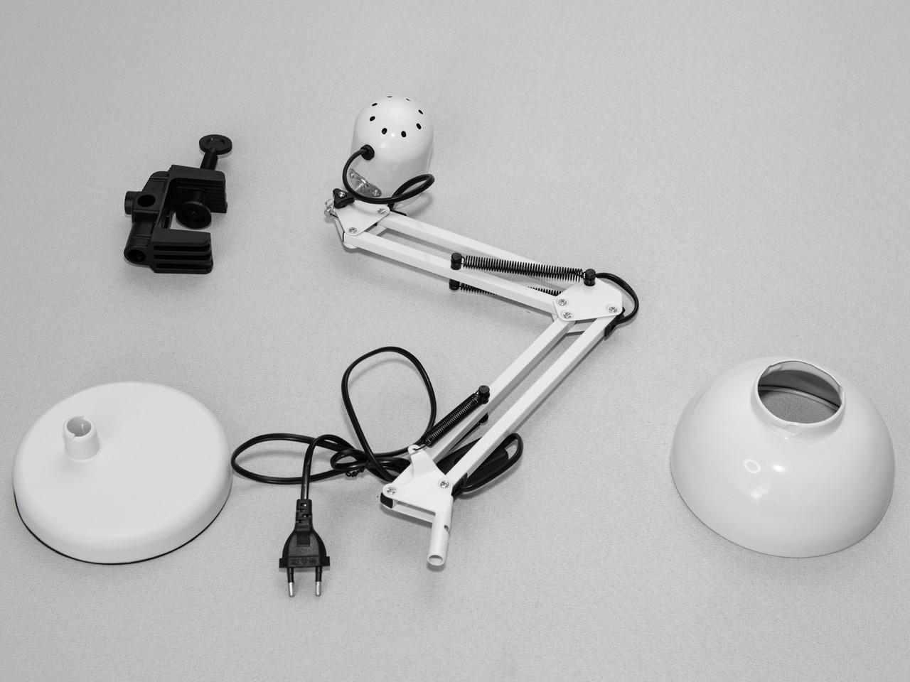 Лампа настільна в стилі піксар для робочої зони Білий (810WH-LS) - фото 5