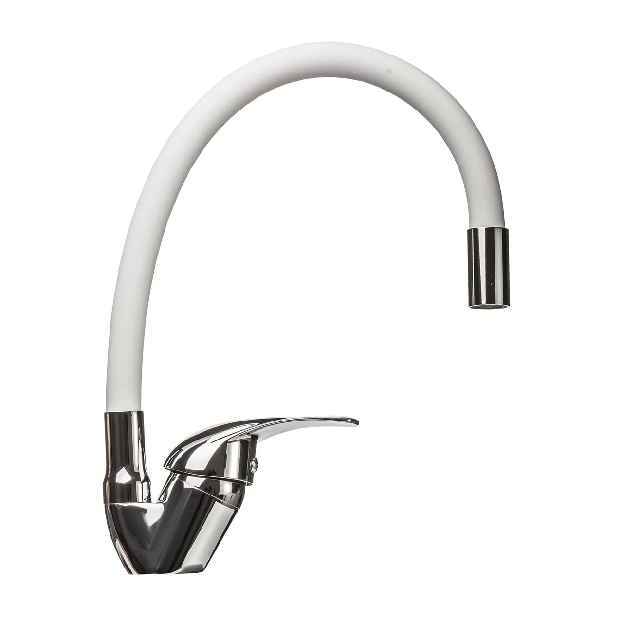 Смеситель для кухни EcoMix ENERGO E-GEZ-203SLR-WHITE (1000000325)