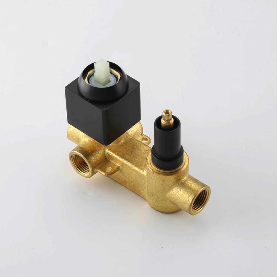 Душевая система встраиваемая FAOP A7109-6 излив-переключатель на лейку 3-режима Черный - фото 4