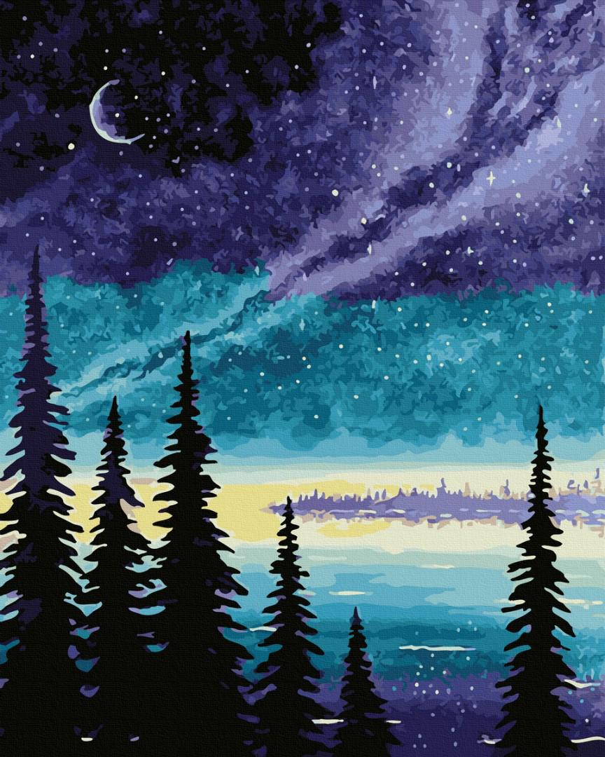 Картина по номерам Brushme Лесная тишина 40x50 см (GX40335)