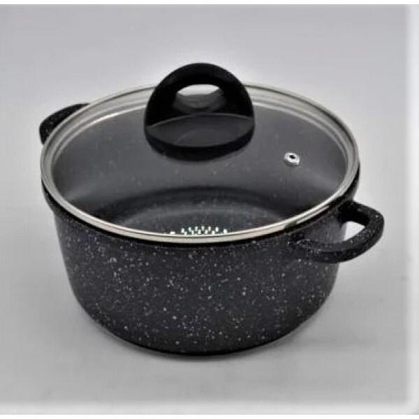 Набор посуды с мраморным покрытием BN-313 7 пр. - фото 2 Набор посуды с мраморным покрытием BN-313 7 пр. - фото 2