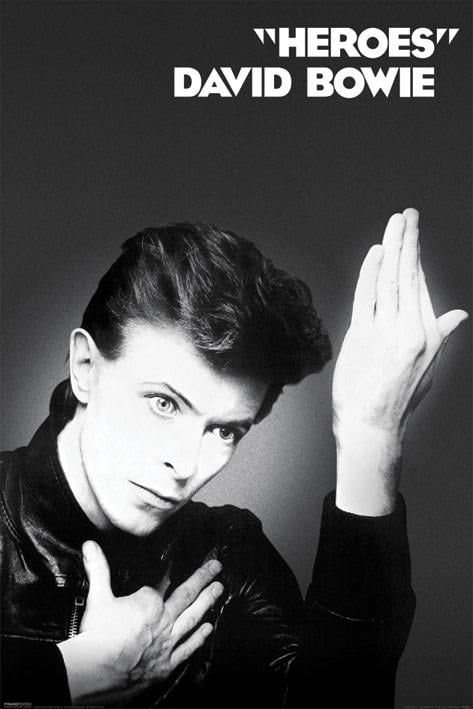 Постер плакат Дэвид Боуи/David Bowie Heroes 61x91,5 см