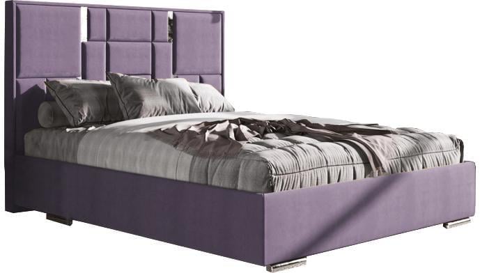 Кровать Сапфир 160х200 см Allure Rose - фото 1 Кровать Сапфир 160х200 см Allure Rose - фото 1