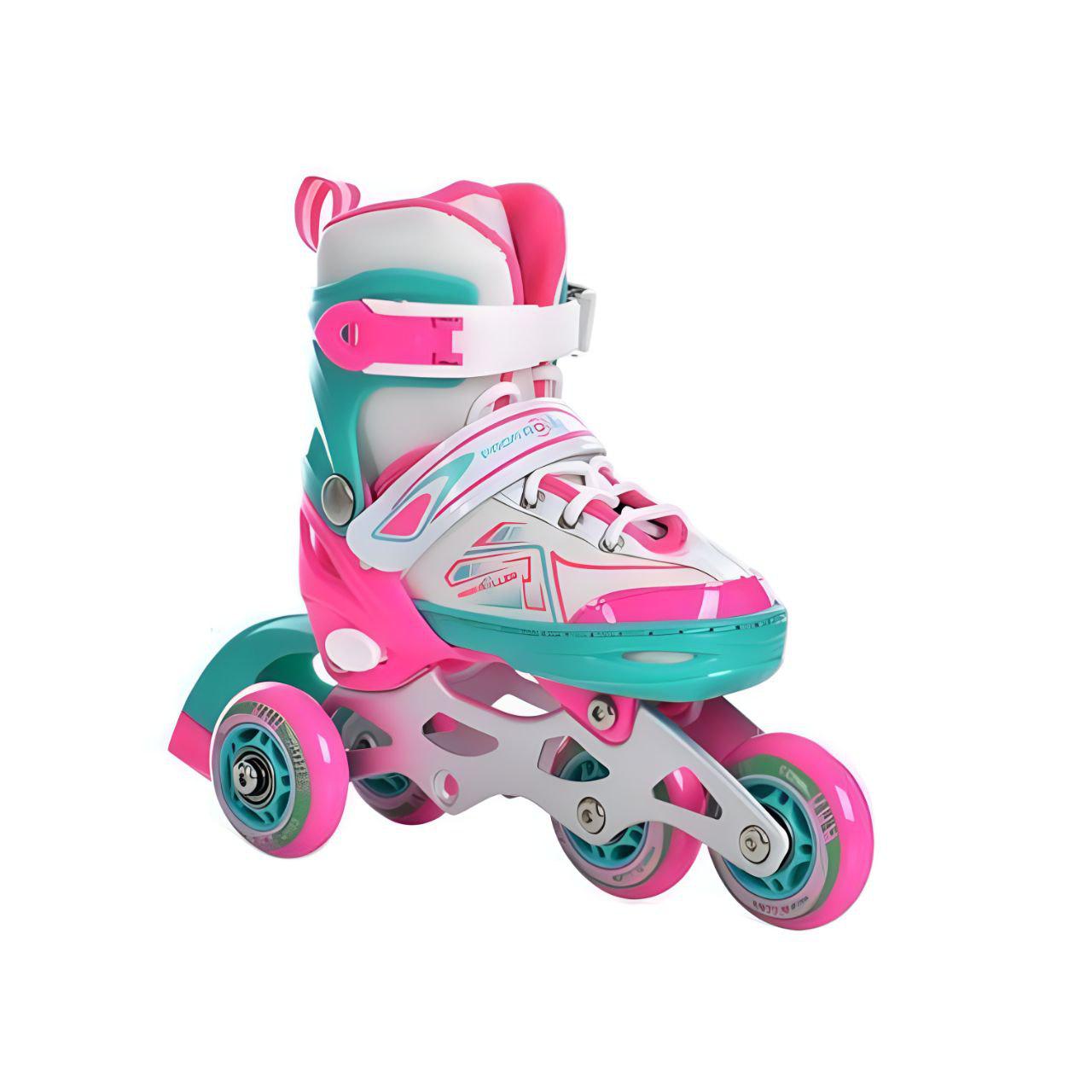 Ролики A4148-XS-PBL 64 мм р. 27-30 Розовый - фото 3 Ролики A4148-XS-PBL 64 мм р. 27-30 Розовый - фото 3