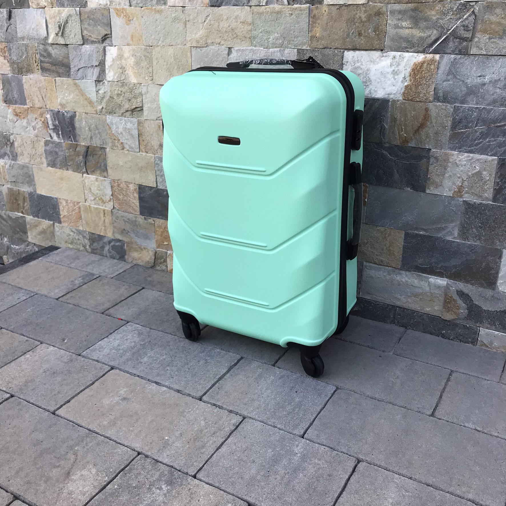 Валіза дорожня Wings 147 з полікарбонату М 65х43х26 см М'ятний (10880843) - фото 3 Валіза дорожня Wings 147 з полікарбонату М 65х43х26 см М'ятний (10880843) - фото 3