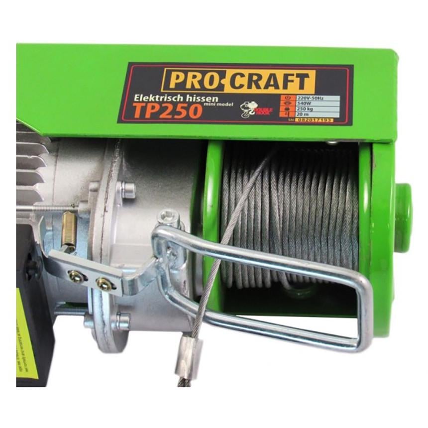 Підіймач електричний Procraft TP1000 1000 кг 20 м (000006278) - фото 6 Підіймач електричний Procraft TP1000 1000 кг 20 м (000006278) - фото 6