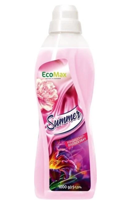 Кондиціонер-ополіскувач для білизни Ecomax Summer 1000 мл