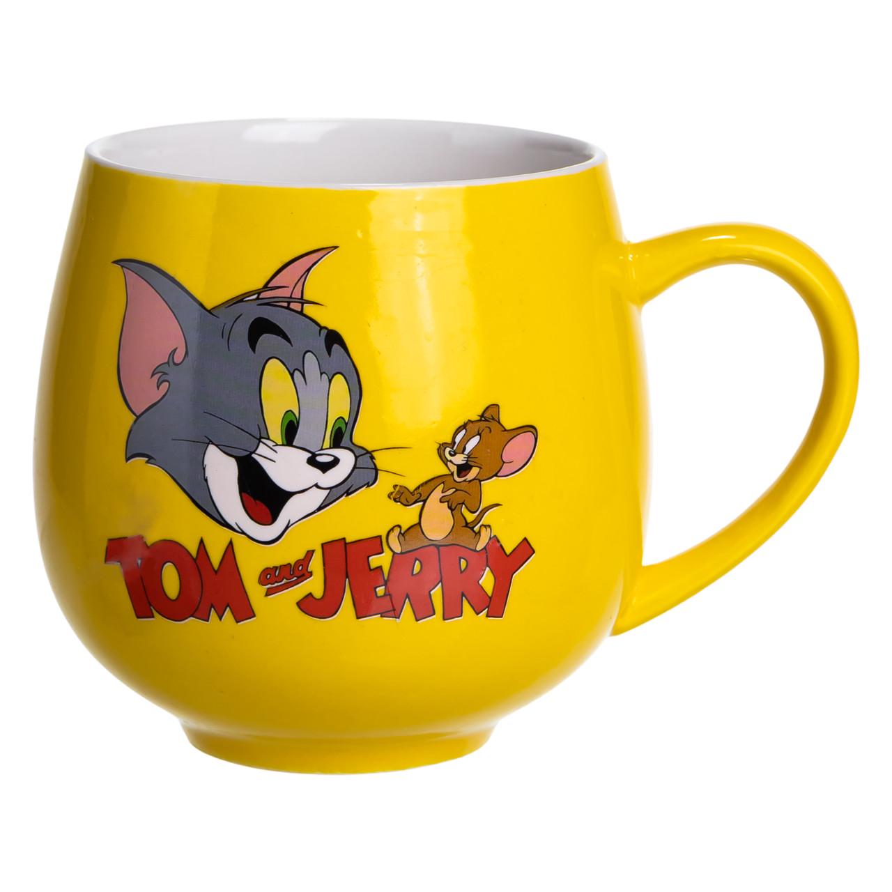 Чашка порцелянова Tom and Jerry truce 400 мл (FM-13TJ) - фото 3 Чашка порцелянова Tom and Jerry truce 400 мл (FM-13TJ) - фото 3