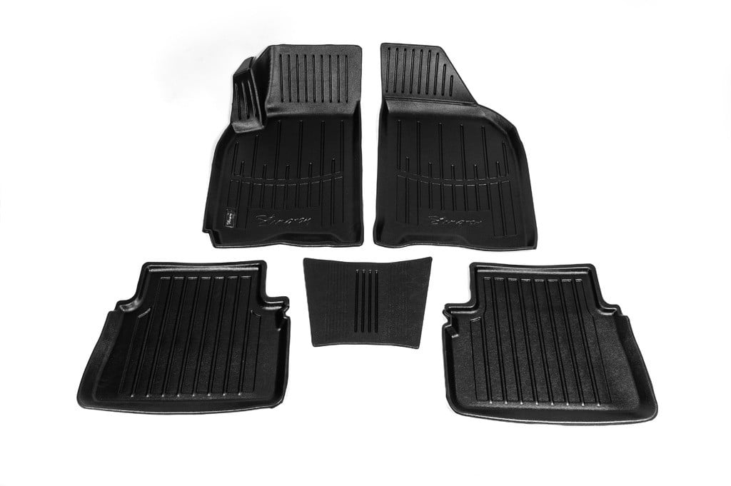 Коврики автомобильные Stingray Daewoo Gentra 2013- 5 шт. Черный (1538300665)