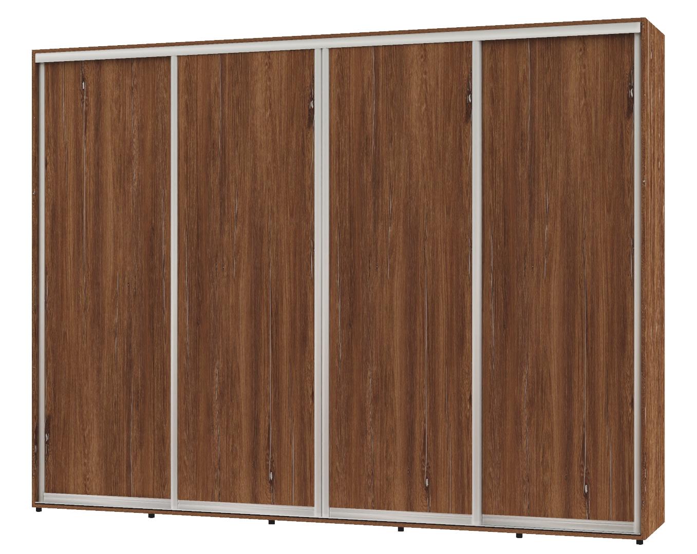 Шкаф-купе четырехдверный Алекса ДСП 360х45х230 см Дуб винтаж (55864) - фото 1 Шкаф-купе четырехдверный Алекса ДСП 360х45х230 см Дуб винтаж (55864) - фото 1