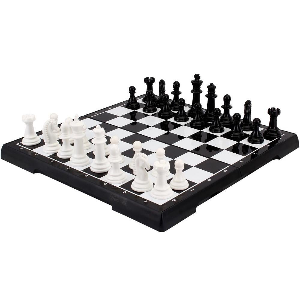 Шахматы и шашки игровые 2в1 28х28 см (28443737)