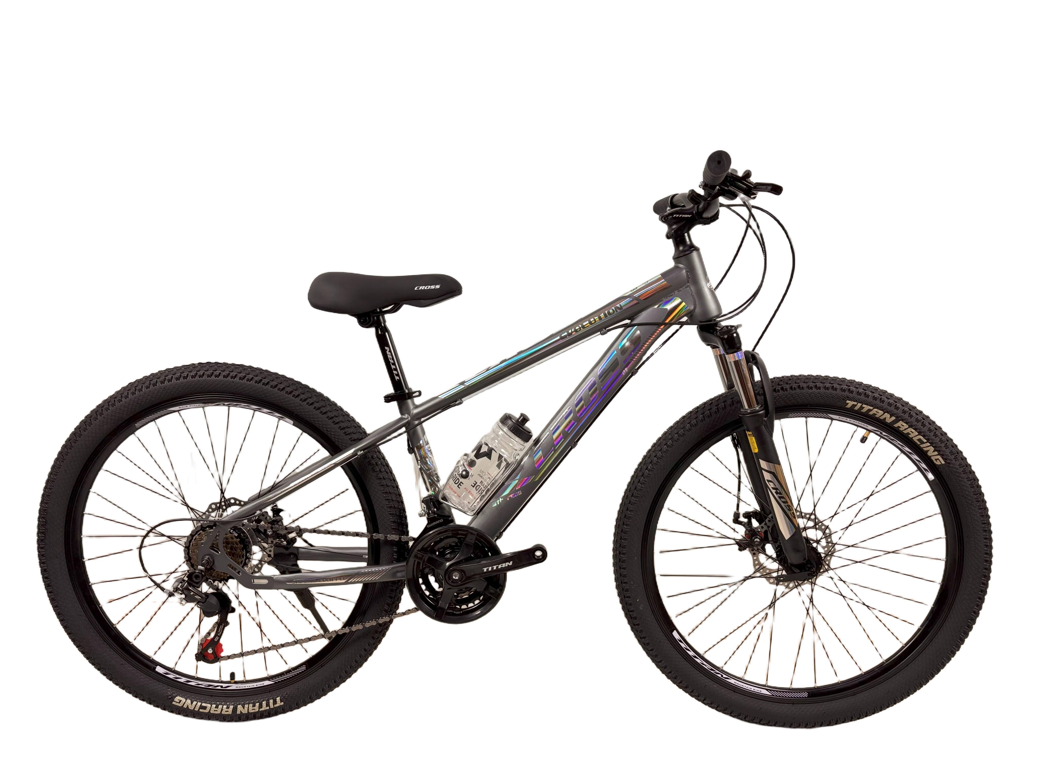 Велосипед Cross Evolution 26" 13" Серый