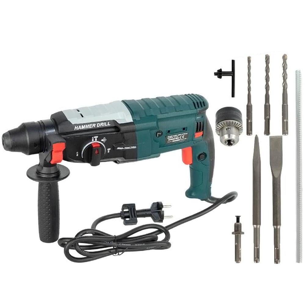 Перфоратор электрический 850 Вт 3 режима SDS-Plus в кейсе 26 мм (ASR501)