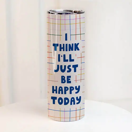 Термочашка I think I'll just be happy today 650 мл (8-6-5026246)
