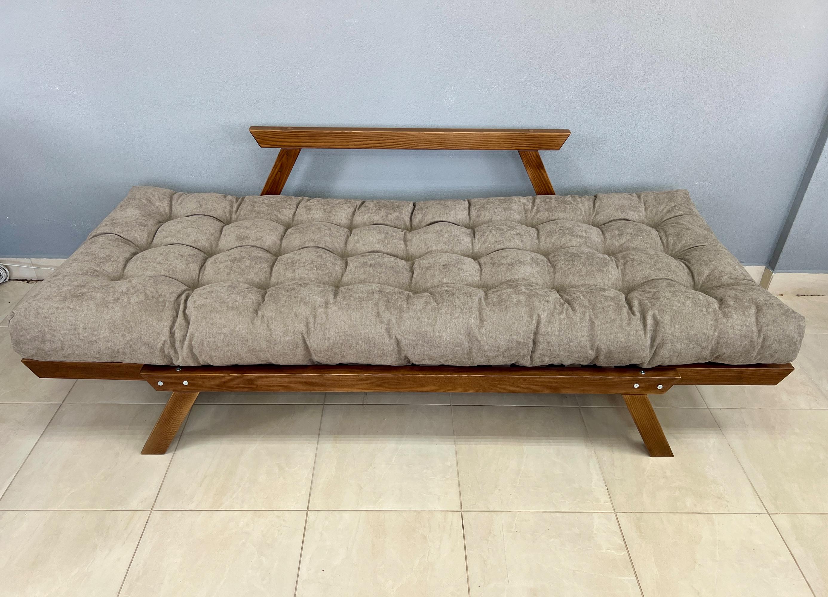 Диван дерев'яний Woody Нью-Йорк розкладний ясен Коричневий (47549) - фото 7