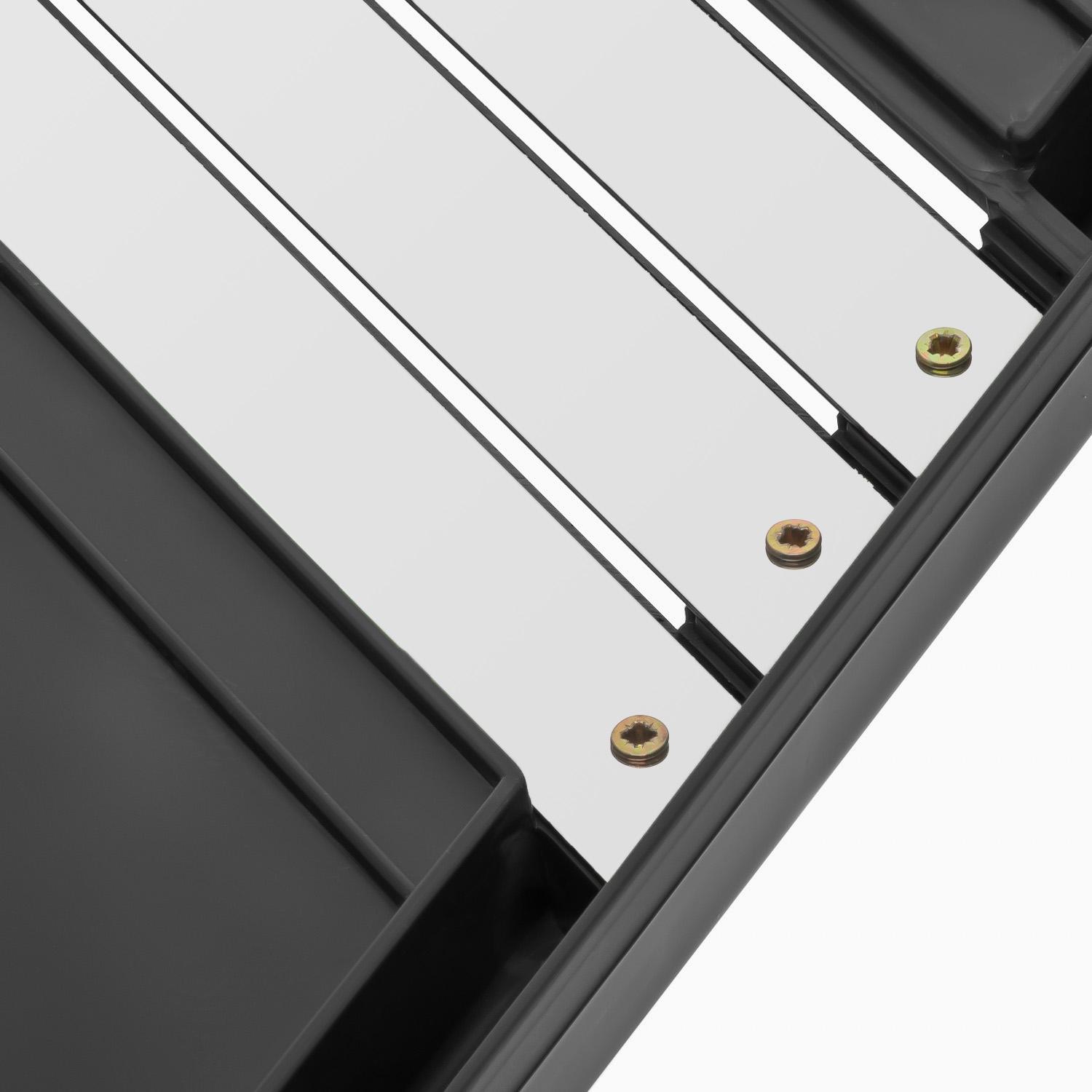 Шинковка для капусты и нарезки овощей/фруктов ручная пластиковая 3 лезвия 16,5х39 см Черный (86939) - фото 6 Шинковка для капусты и нарезки овощей/фруктов ручная пластиковая 3 лезвия 16,5х39 см Черный (86939) - фото 6