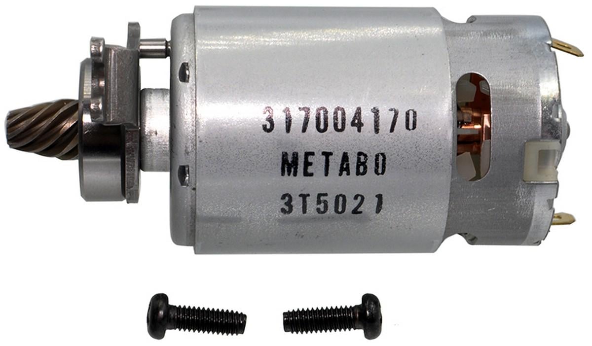 Двигатель сабельной пилы Metabo PowerMaxx ASE код 316054060 10,8V d38 L87 8-з лево (шур379)