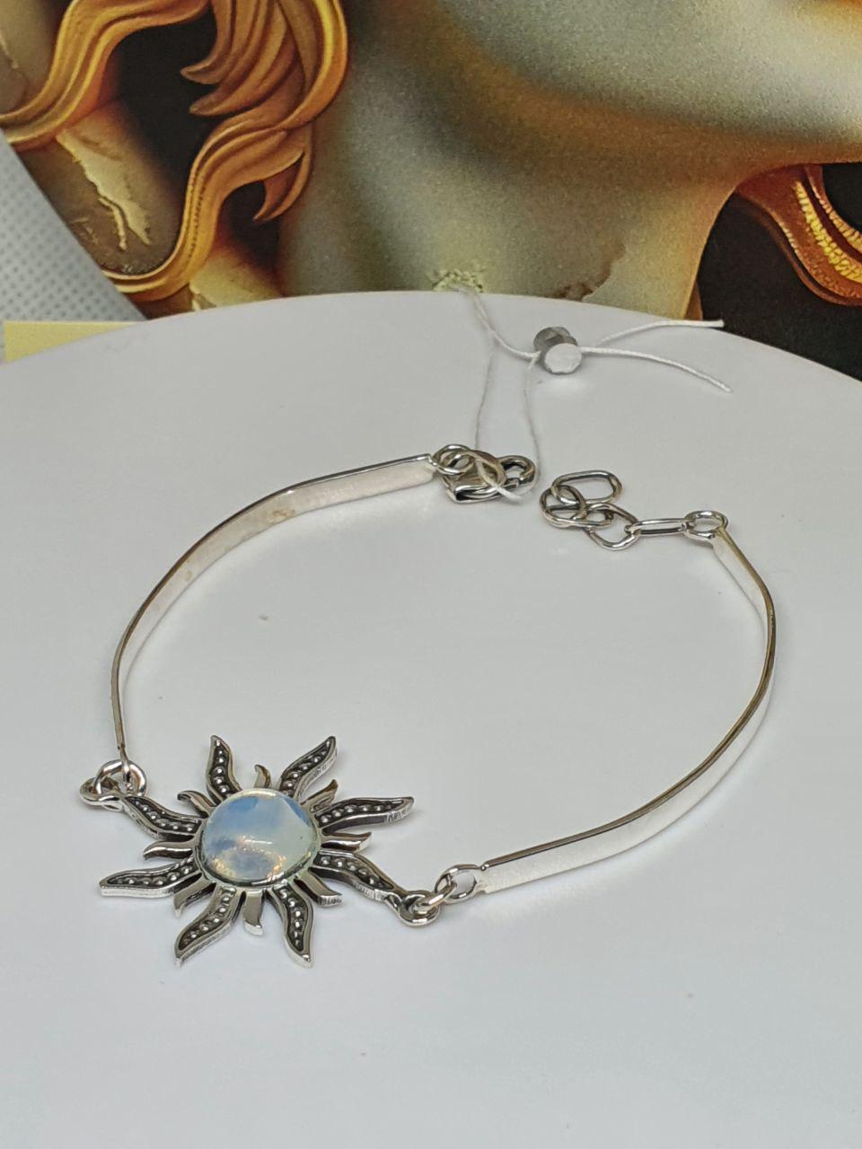 Браслет срібло Сонце з камінням 925 проба (26943108)