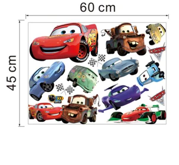 Набір вінілових наклейок Тачки для дитячої кімнати для хлопчиків 40х60 см - фото 2 Набір вінілових наклейок Тачки для дитячої кімнати для хлопчиків 40х60 см - фото 2