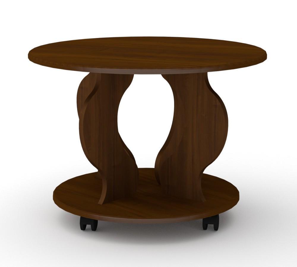 Стол журнальный Компанит Ринг МДФ Орех