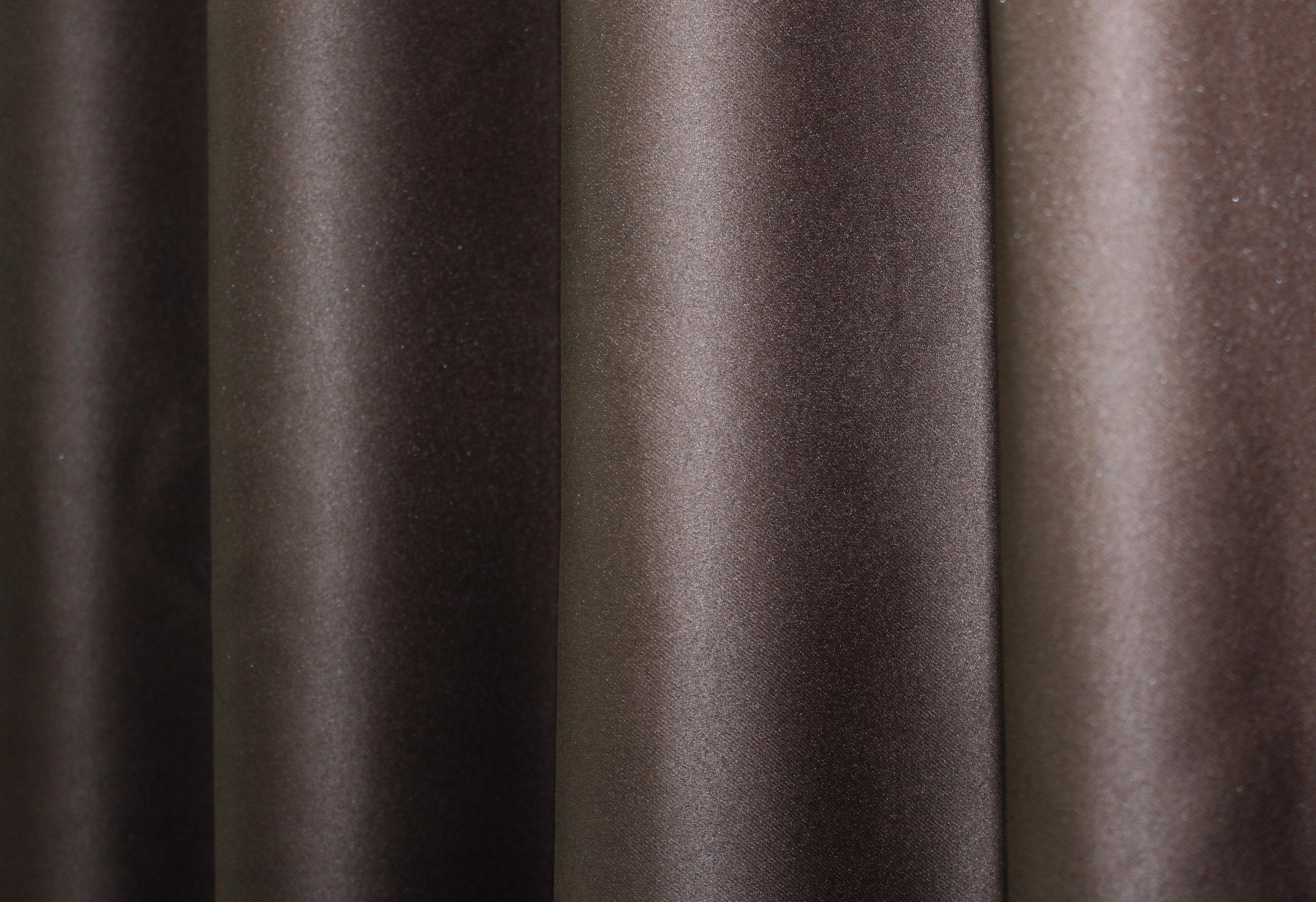 Комплект штор VR-Textil Bagema Rvs № 1008ш блэкаут 150х270 см 2 шт. Шоколадный (30-806) - фото 7