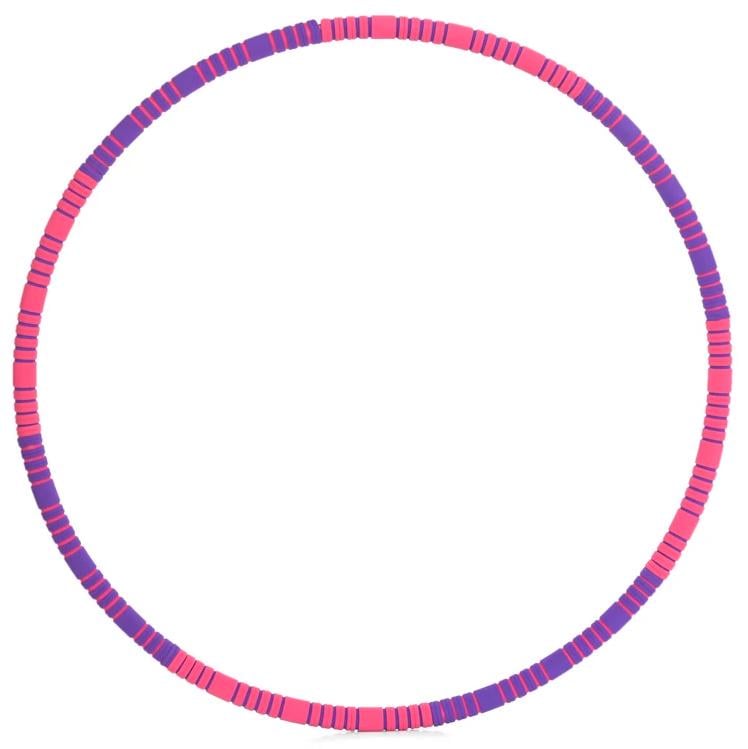 Обруч массажный OSPORT для похудения Фиолетово-розовый (MS 4477)