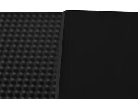 Коврик силиконовый для сушки посуды с противоскользящей поверхностью Черный - фото 7