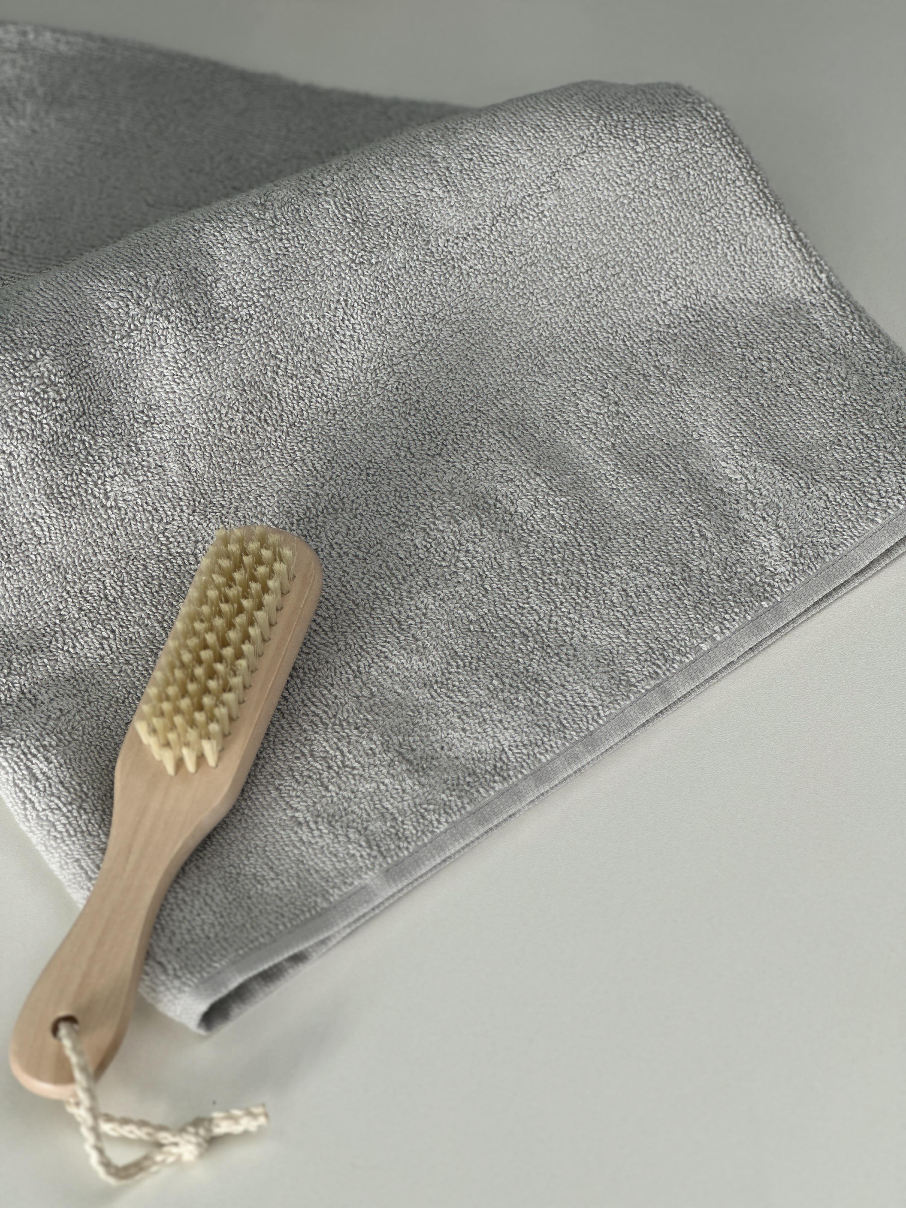 Полотенце махровое Pastel 50x90 см 100% хлопок 500 г/м2 Серое (15306781) - фото 2