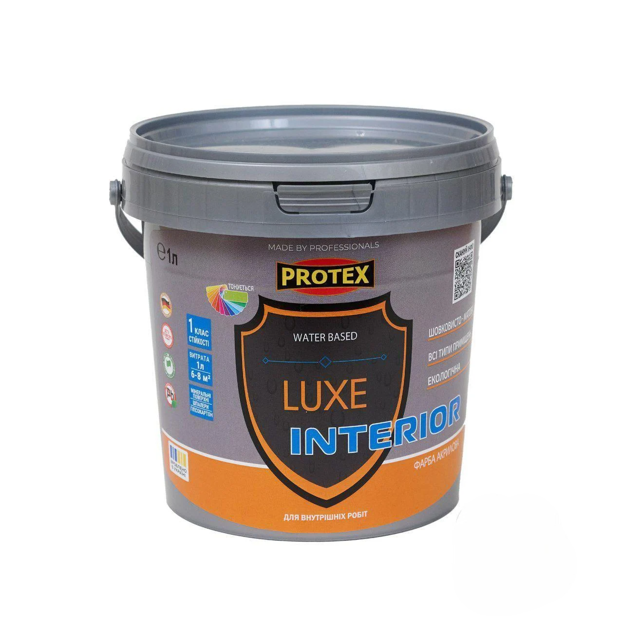 Краска акриловая Protex LUXE 1 л (3014750896)