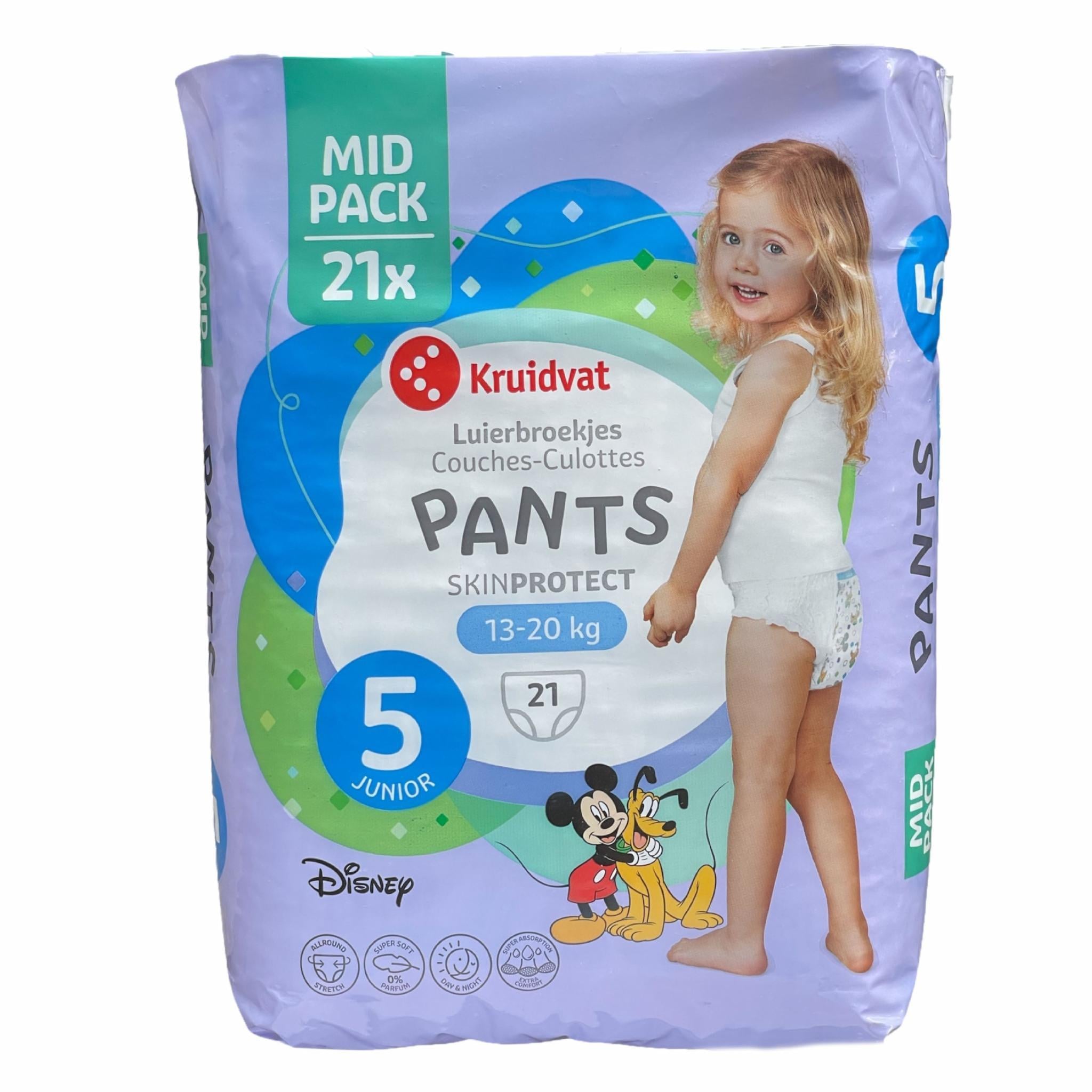 Подгузники-трусики Kruidvat 5 13-20 кг 21 шт. (110641367) Подгузники-трусики Kruidvat 5 13-20 кг 21 шт. (110641367)