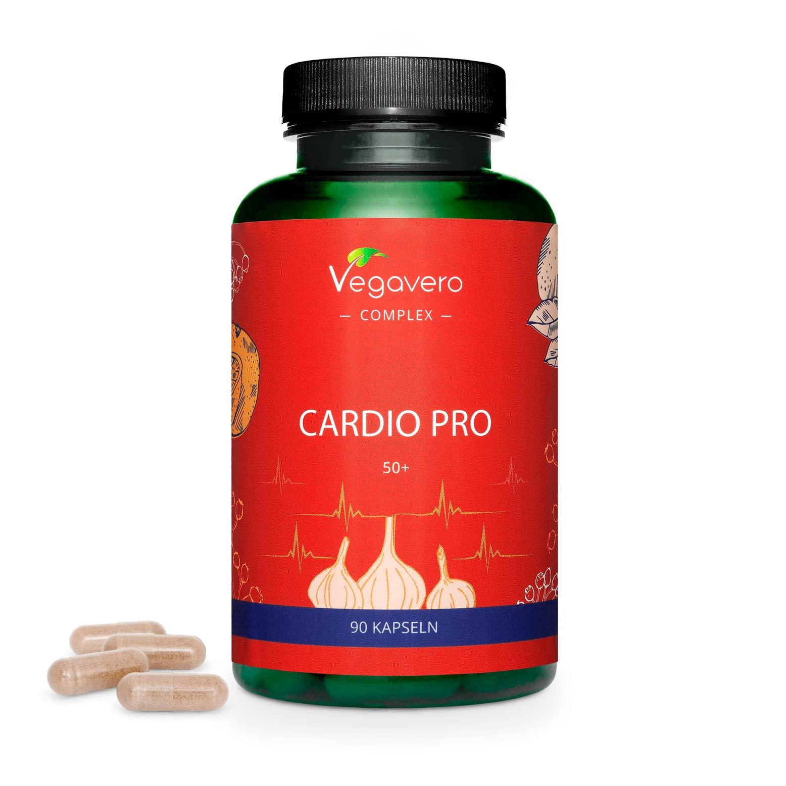 Вітаміни для імунітету Vegavero Cardio Pro 90 капс. (50094940)
