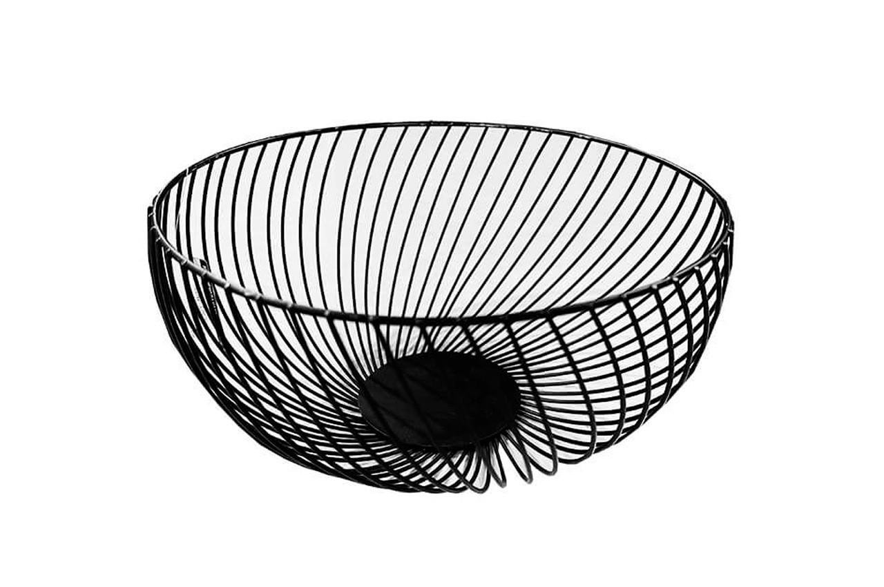 Фруктовница Maestro 250x135 мм Черный (MR-1036)