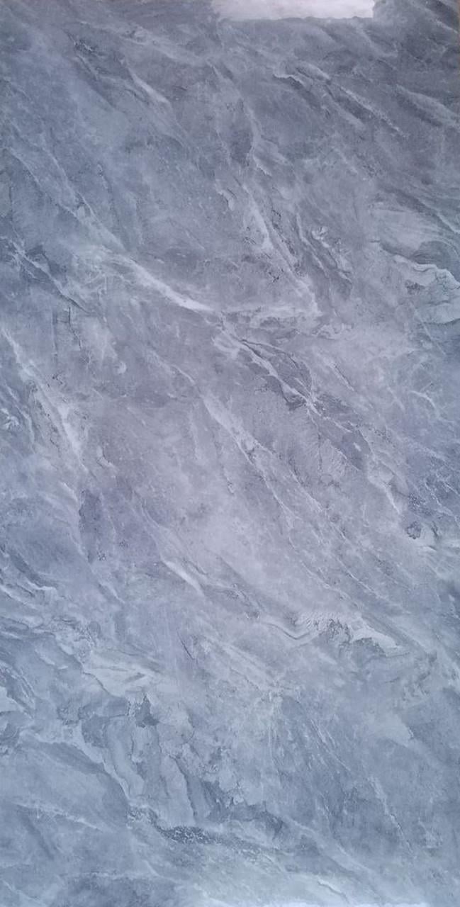 Панель самоклеюча глянцева РЕТ під колір структури 600х300х2,5 мм Пастельний стальний сірий (VN3-097) - фото 2