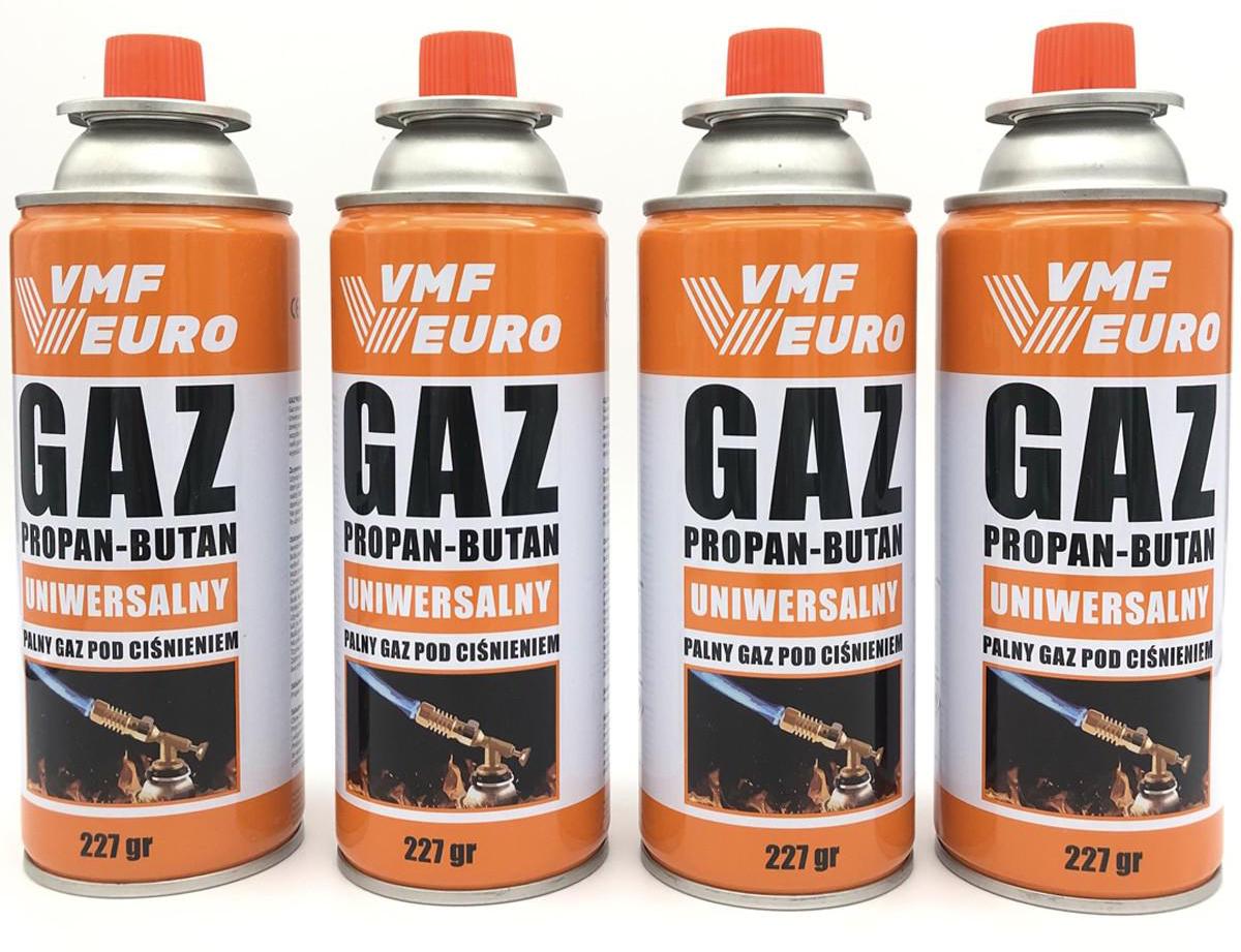 Баллон газовый VMF Euro 400 мл 227 г 4 шт. (10146636) Баллон газовый VMF Euro 400 мл 227 г 4 шт. (10146636)