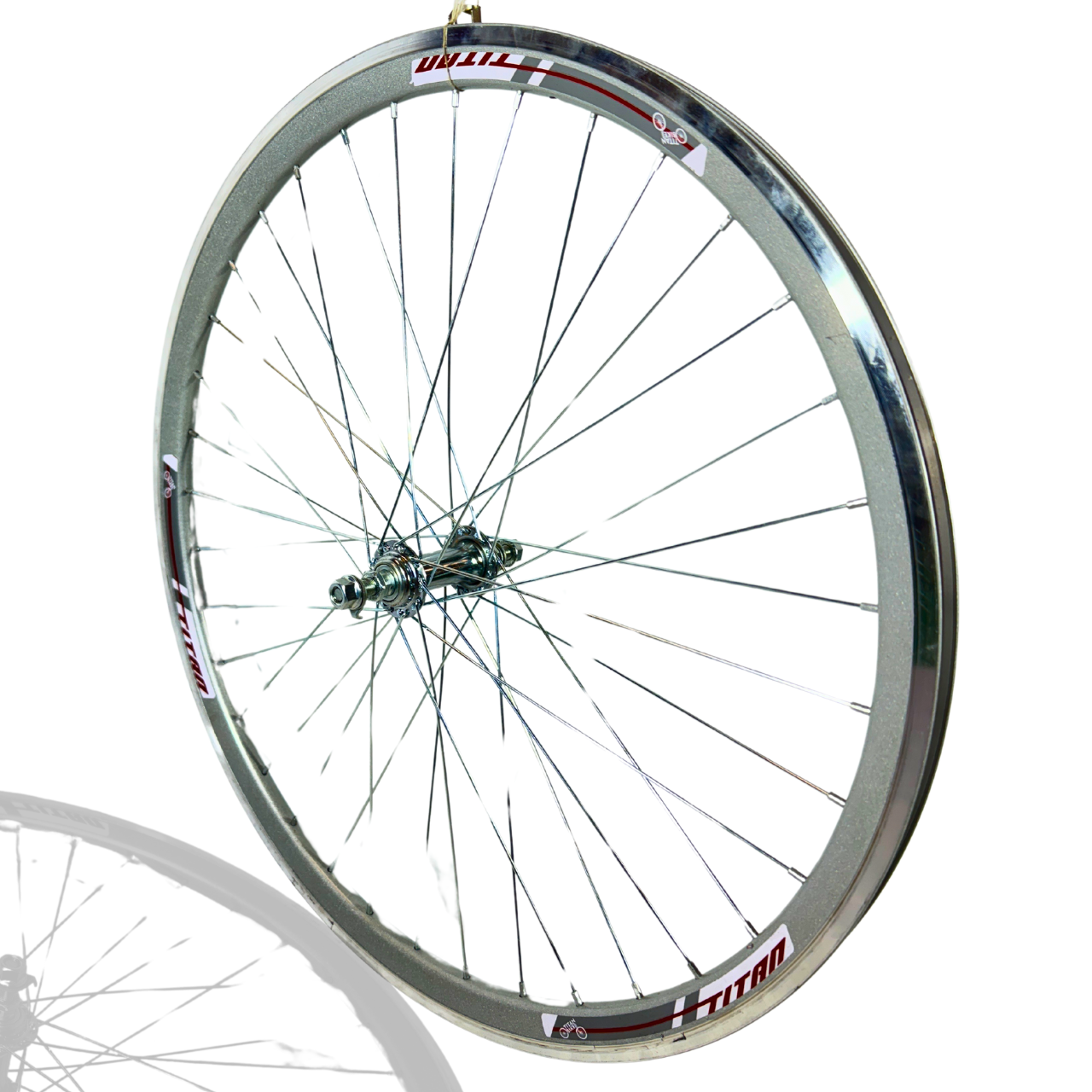 Колесо велосипедное Titan с двойным ободом 26" (73bdd3ec)